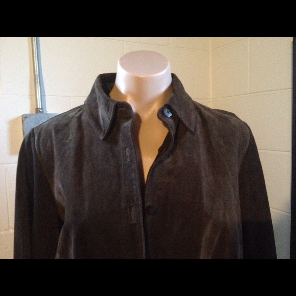 NWOT-Massini Women's Soft Washable Suede Jacket. Retail $90 - Picture 2 of 7